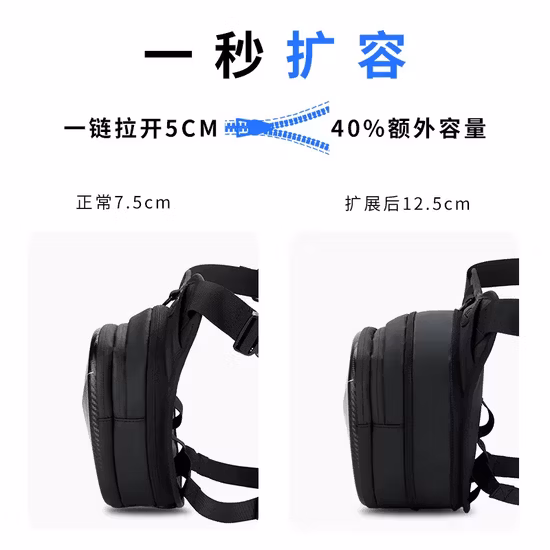 Borsa da gamba modellata di alta qualità Borsa da coscia per moto impermeabile Borsa da gamba tattica da uomo