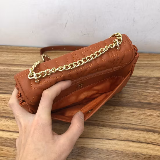 Manico in nylon PU a 5 colori, morbido, pieghevole, per trasporto, spalla, chiusura con cerniera, design gnocco, promozione, regalo, borsa per la spesa pieghevole, moda